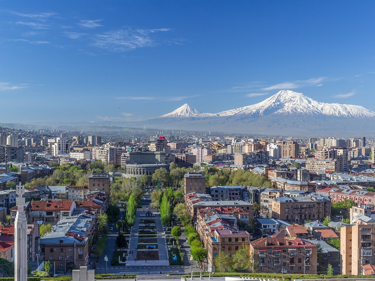 Yerevan skyline