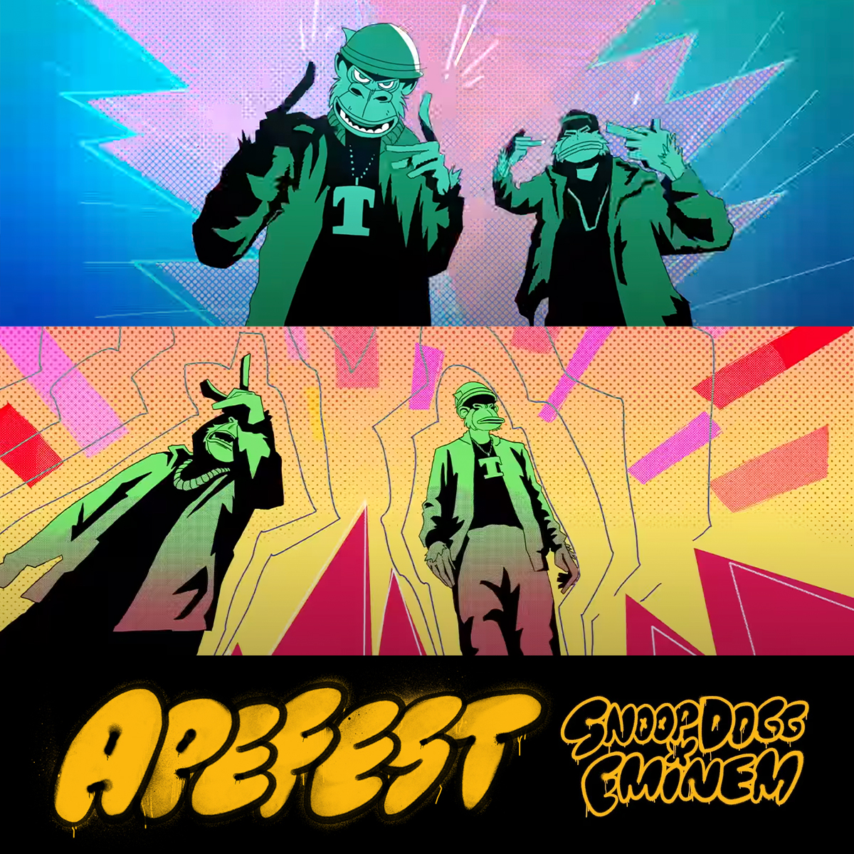 Snoop Dogg and Eminem Release A New Single At Apefest