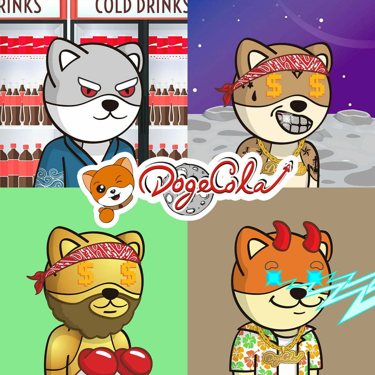 DogeCola dropping its very first NFT collection ahead of its real-life soft drink launch