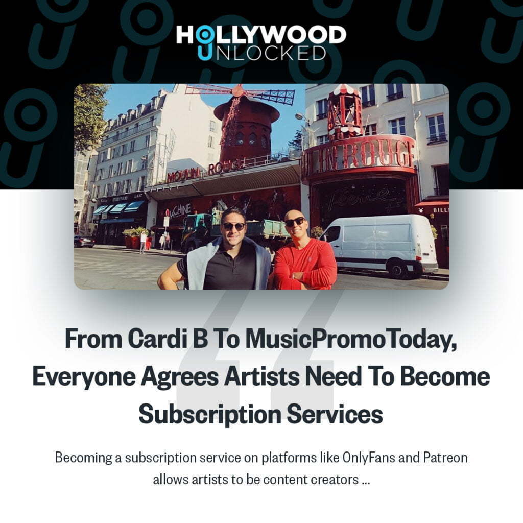 hollywood unlocked musicpromotoday