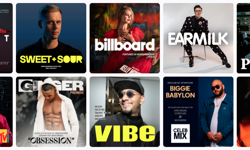 Top tier magazines you can be featured in with MPT Agency musicpromotoday